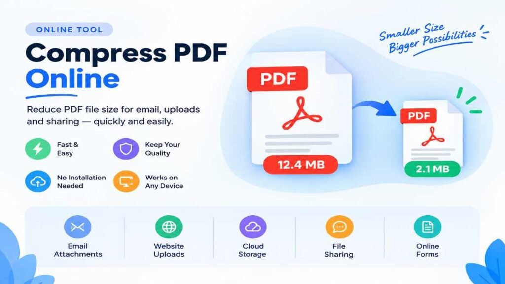 Compress PDF online free and reduce PDF file size