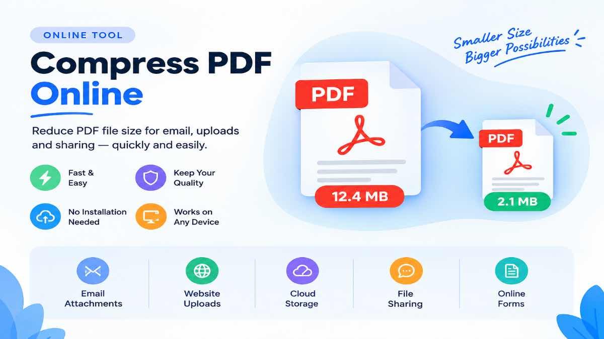 Compress PDF online free and reduce PDF file size