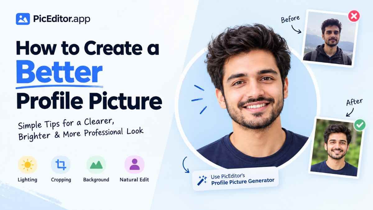 Tips for creating better profile pictures