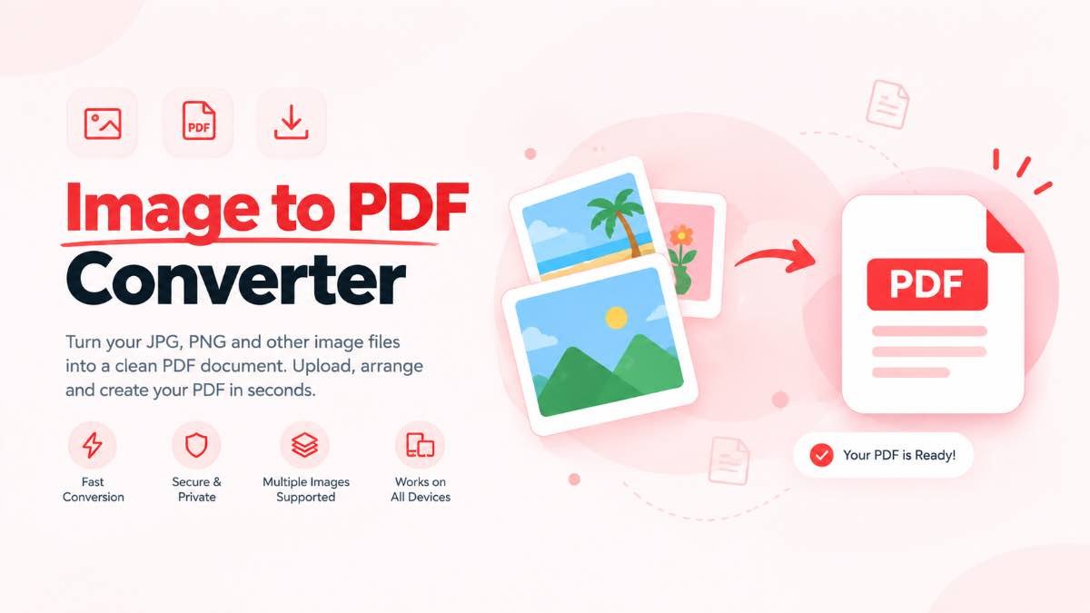 Image to PDF Converter online tool